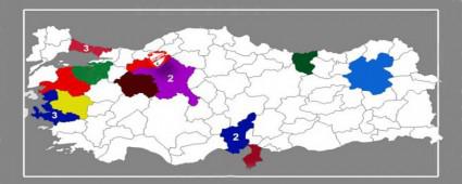 Boluspor\'un Deplasman Haritas