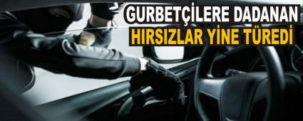 GURBETLERE DADANAN HIRSIZLAR YNE TRED