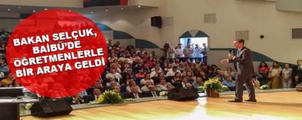  BAKAN SELUK, BAB\'DE RETMENLERLE BR ARAYA GELD