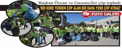 Bakan zcan ve Gazeteciler p toplad