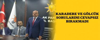 KARADERE VE GLCK SORULARINI CEVAPSIZ BIRAKMADI