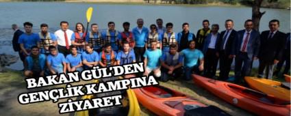 BAKAN GL\'DEN GENLK KAMPINA ZYARET