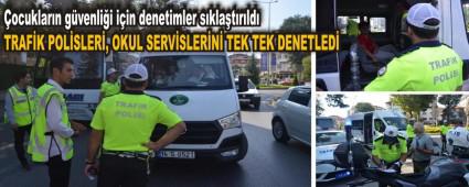ocuklarn gvenlii iin denetimler sklatrld