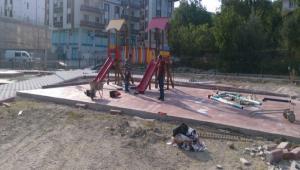 GYNK\'TE BELEDYE ALIMALARI DEVAM EDYOR