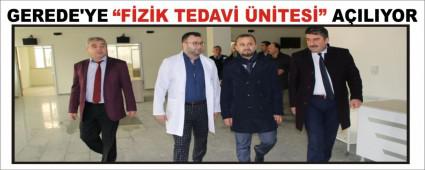 GEREDE\'YE FZK TEDAV NTESݔ AILIYOR