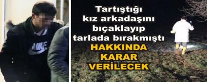 Tartt kz arkadan baklayp tarlada brakmt