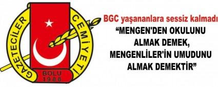 BGC yaananlara sessiz kalmad