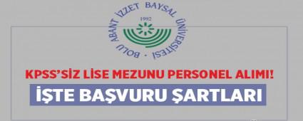 niversiteye KPSS\'siz Lise Mezunu Memur Alnyor!
