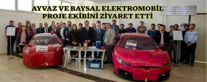 AYVAZ VE BAYSAL ELEKTROMOBL PROJE EKBN ZYARET ETT