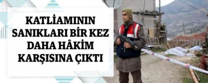 KATLAMININ SANIKLARI BR KEZ DAHA HKM KARISINA IKTI