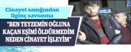 Cinayet sanndan ilgin savunma