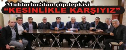 Muhtarlar\'dan p tepkisi