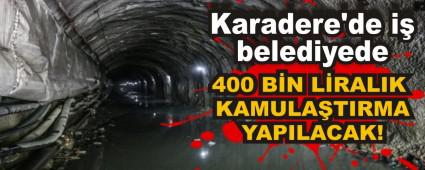 Karadere\'de i belediyede