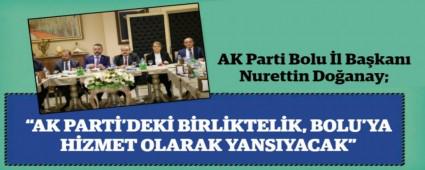 AK PART\'DEK BRLKTELK, BOLU\'YA HZMET OLARAK YANSIYACAK