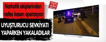 Narkotik ekiplerinden nefes kesen operasyon
