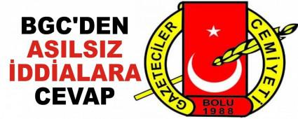 BGC’DEN ASILSIZ DDALARA CEVAP