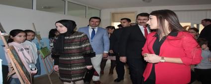 Mengen Halk Eitimi Merkezi Ara Tatil Resim Sergisi