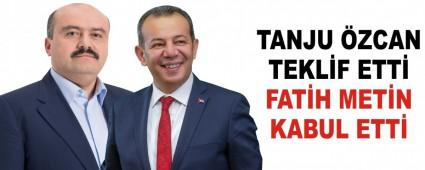 TANJU ZCAN TEKLF ETT FATH METN KABUL ETT