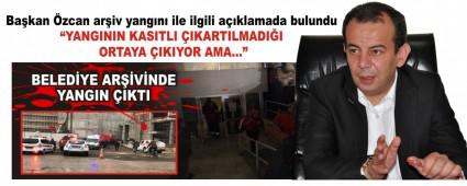 Bakan zcan ariv yangn ile ilgili aklamada bulundu