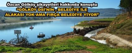 zcan Glky ikayetleri hakknda konutu