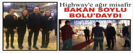 BAKAN SOYLU BOLU\'DAYDI