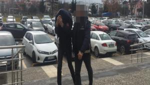 nce mterileri sonra kendisi kskvrak yakalanmt