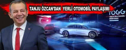 TANJU ZCAN\'DAN  YERL OTOMOBL PAYLAIMI