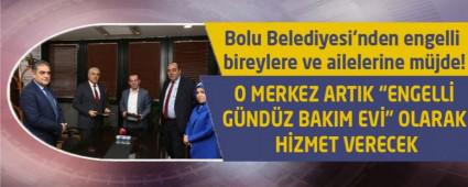 Bolu Belediyesi\'nden engelli bireylere ve ailelerine mjde!