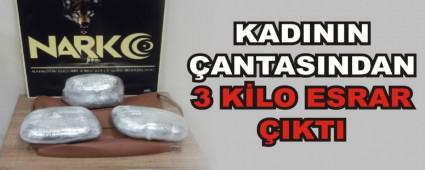 KADININ ANTASINDAN 3 KLO ESRAR IKTI