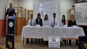 ATATRK ANADOLU LSES\'NDE PANEL DZENLEND