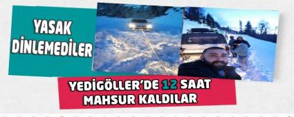YASAK DNLEMEDLER YEDGLLER\'DE 12 SAAT MAHSUR KALDILAR