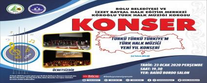 YEN YILIN LK HALK MZ KONSER CUMA GN