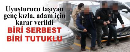 Uyuturucu tayan gen kzla, adam iin karar verildi