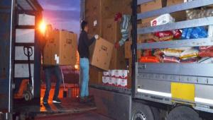 TSO\'NUN DEPREM YARDIM ARACI YOLA IKTI