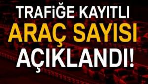 BOLU\'DAK TRAFE KAYITLI ARA SAYISI BELL OLDU