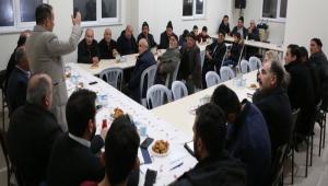 BAKAN ZCAN, MAHALLE TOPLANTILARINA DEVAM EDYOR