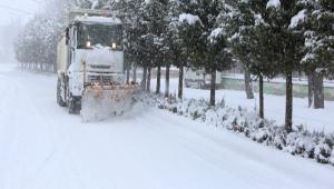 Bolu Belediyesi karla mcadele iin tm imkanlarn seferber etti