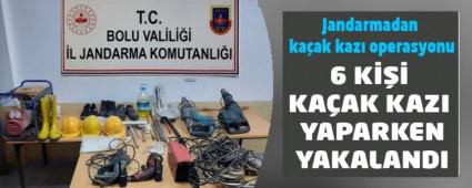 6 K KAAK KAZI YAPARKEN YAKALANDI