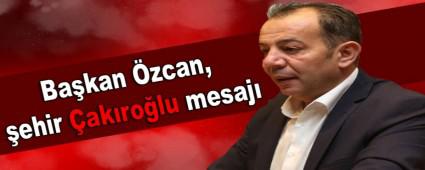 Bakan zcan, ehir akrolu mesaj