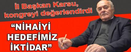 l Bakan Karsu, kongreyi deerlendirdi