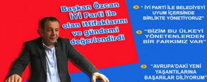 Bakan zcan Y Parti ile olan ittifaklarn ve gndemi deerlendirdi