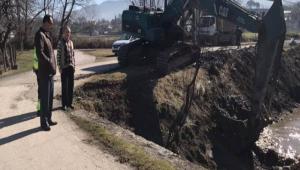 Karacasu\'da dere temizlii tamamland