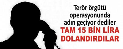 TAM 15 BN LRA DOLANDIRDILAR