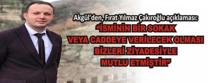 Akgl\'den, Frat Ylmaz akrolu aklamas