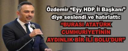 zdemir Eyy HDP l Bakan diye seslendi ve hatrlatt: