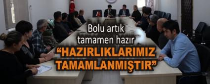 Bolu artk tamamen hazr