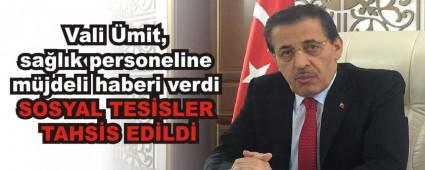 Vali mit, salk personeline mjdeli haberi verdi