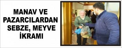 MANAV VE PAZARCILARDAN SEBZE, MEYVE KRAMI 