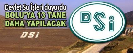 BOLU\'YA 13 TANE DAHA YAPILACAK