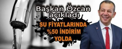 SU FYATLARINDA %50 NDRM YOLDA